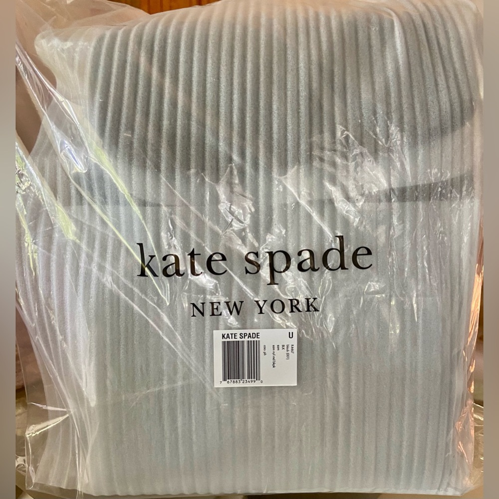 Kate Spade Nylon Backpack, Backpack with Adjustable Straps, Black - Picture 12 of 12